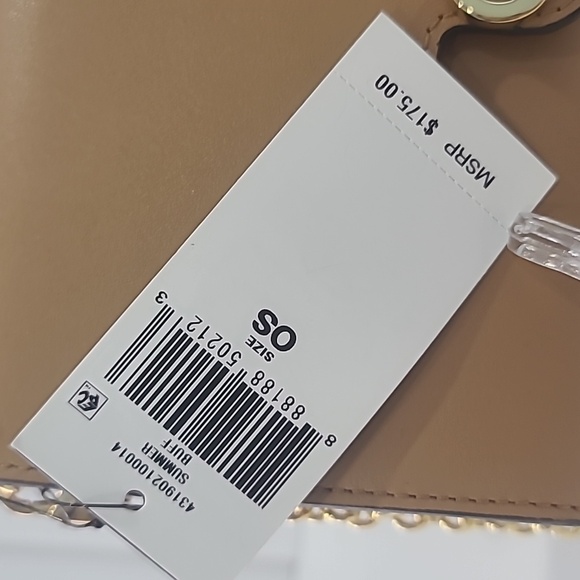 SALE!  ✅ LRL Leather Medium Adair Crossbody Bag BUFF ✨ NWT'S - Picture 10 of 17